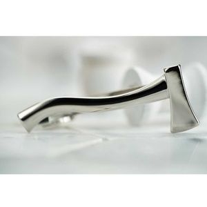 COPY - Dear Martian Mens Steel Tie Bar Axe Tie Clip